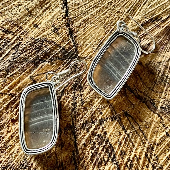 Translucent Fluorite Earrings 1 1/2” - Picture 10 of 11